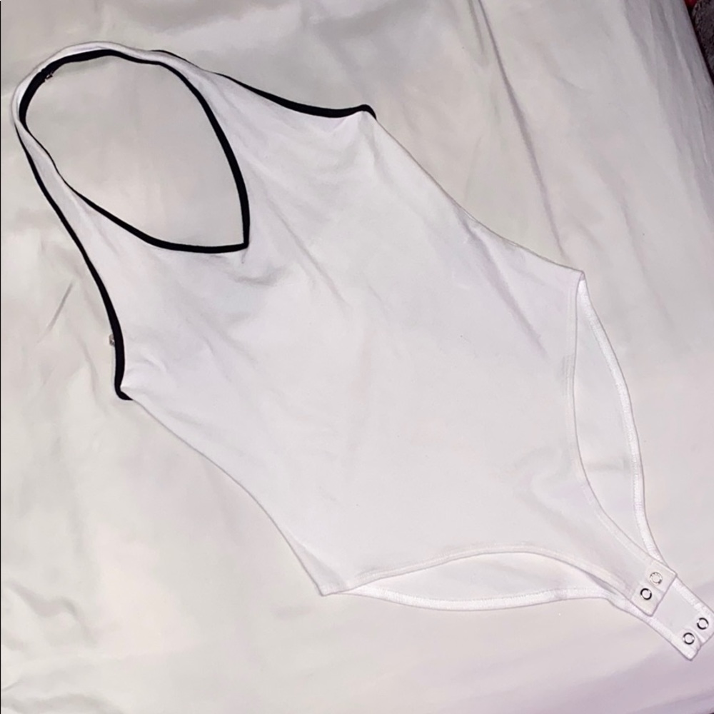 FOREVER 21 Halter-Top Bodysuit